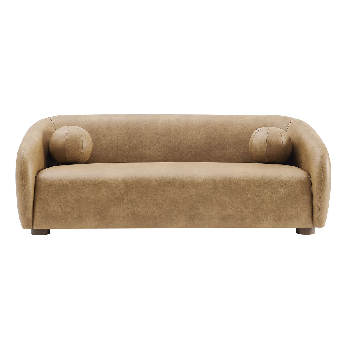 Holland 85" Vegan Leather Sofa