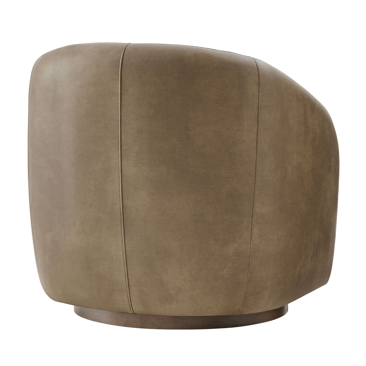 Holland Swivel Vegan Leather Armchair