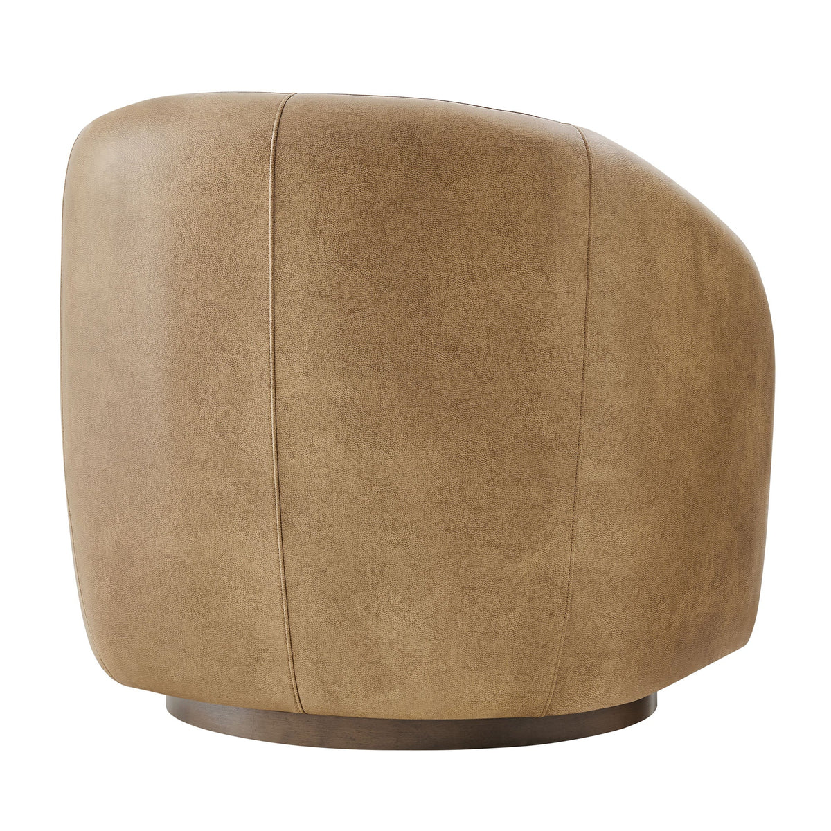 Holland Swivel Vegan Leather Armchair