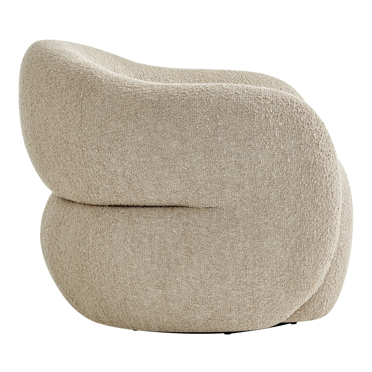 Selby Textured Woven Fabric Swivel Accent Chair