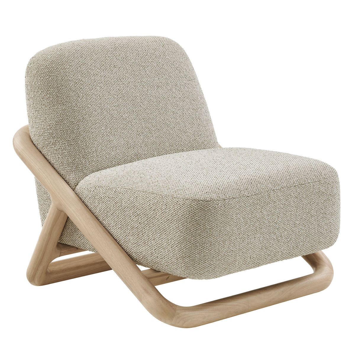 Vander Textured Fabric Accent Chair