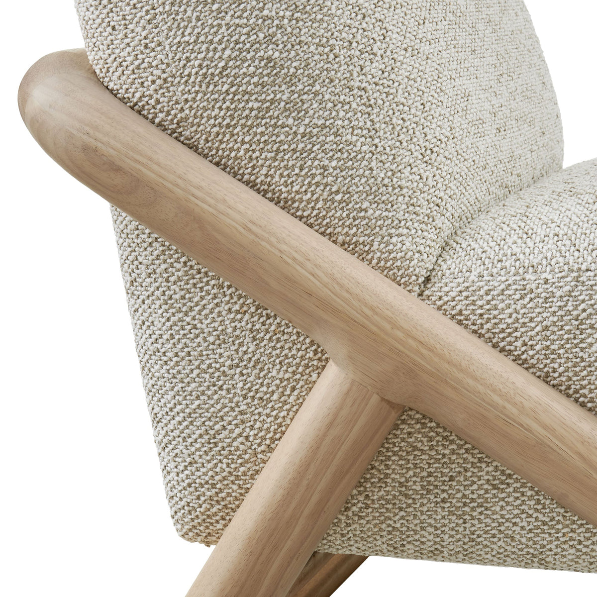Vander Textured Fabric Accent Chair