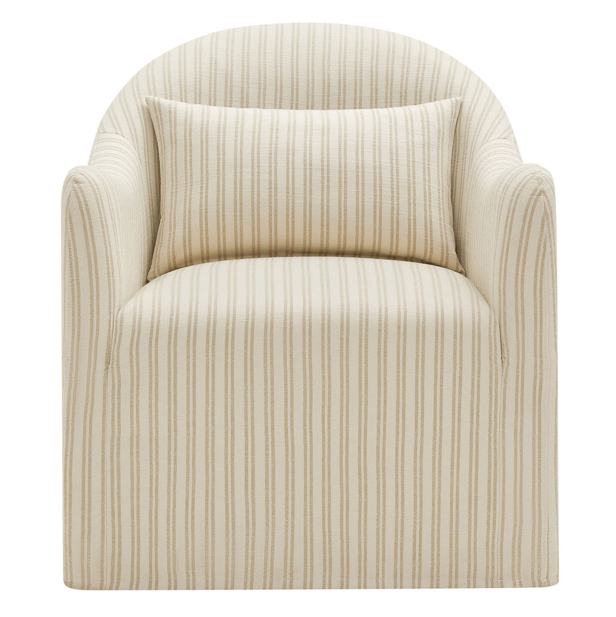 Bardot Striped Accent Chair