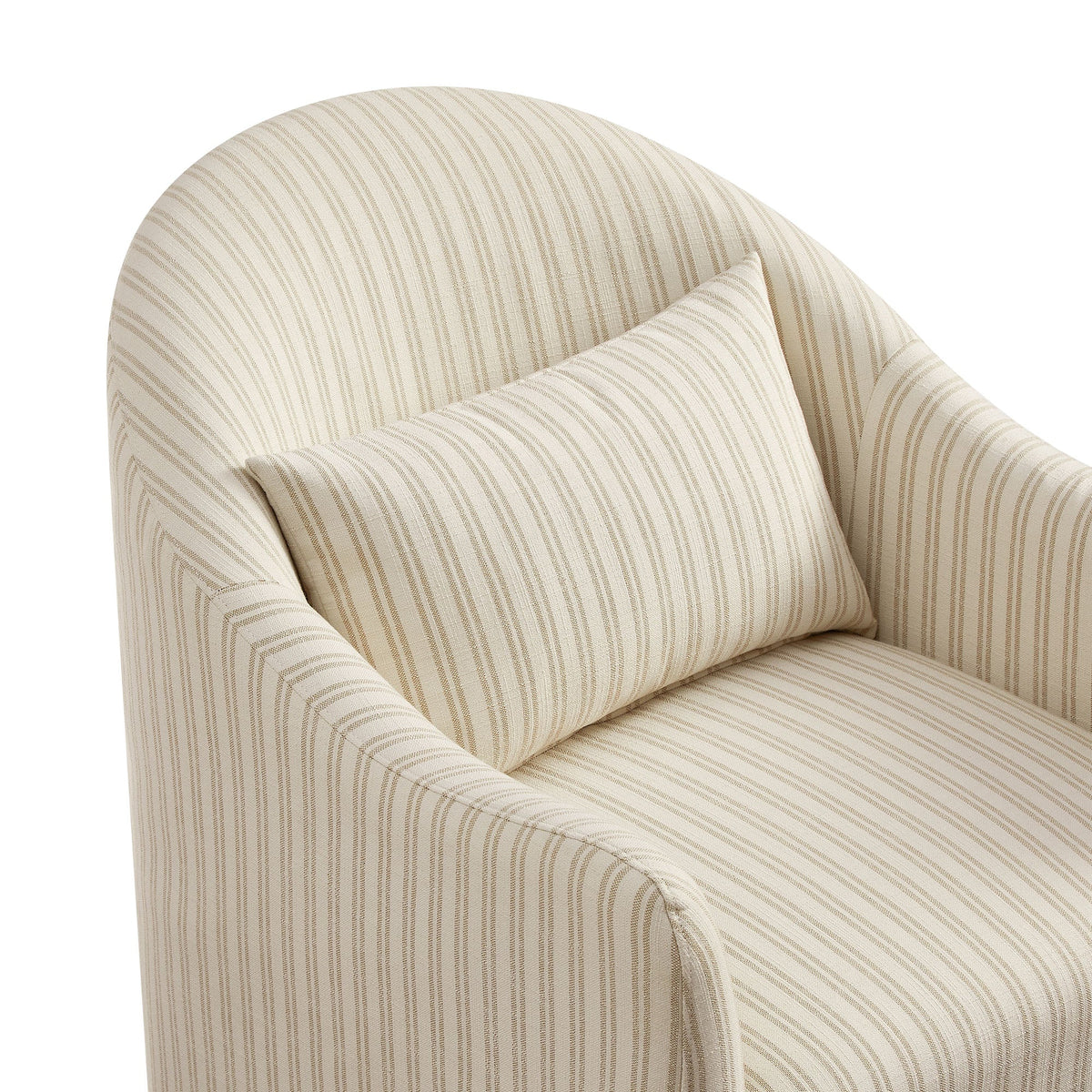 Bardot Striped Accent Chair