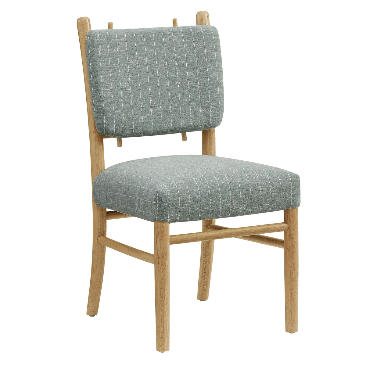 Mauden Striped Dining Side Chairs Set of 2