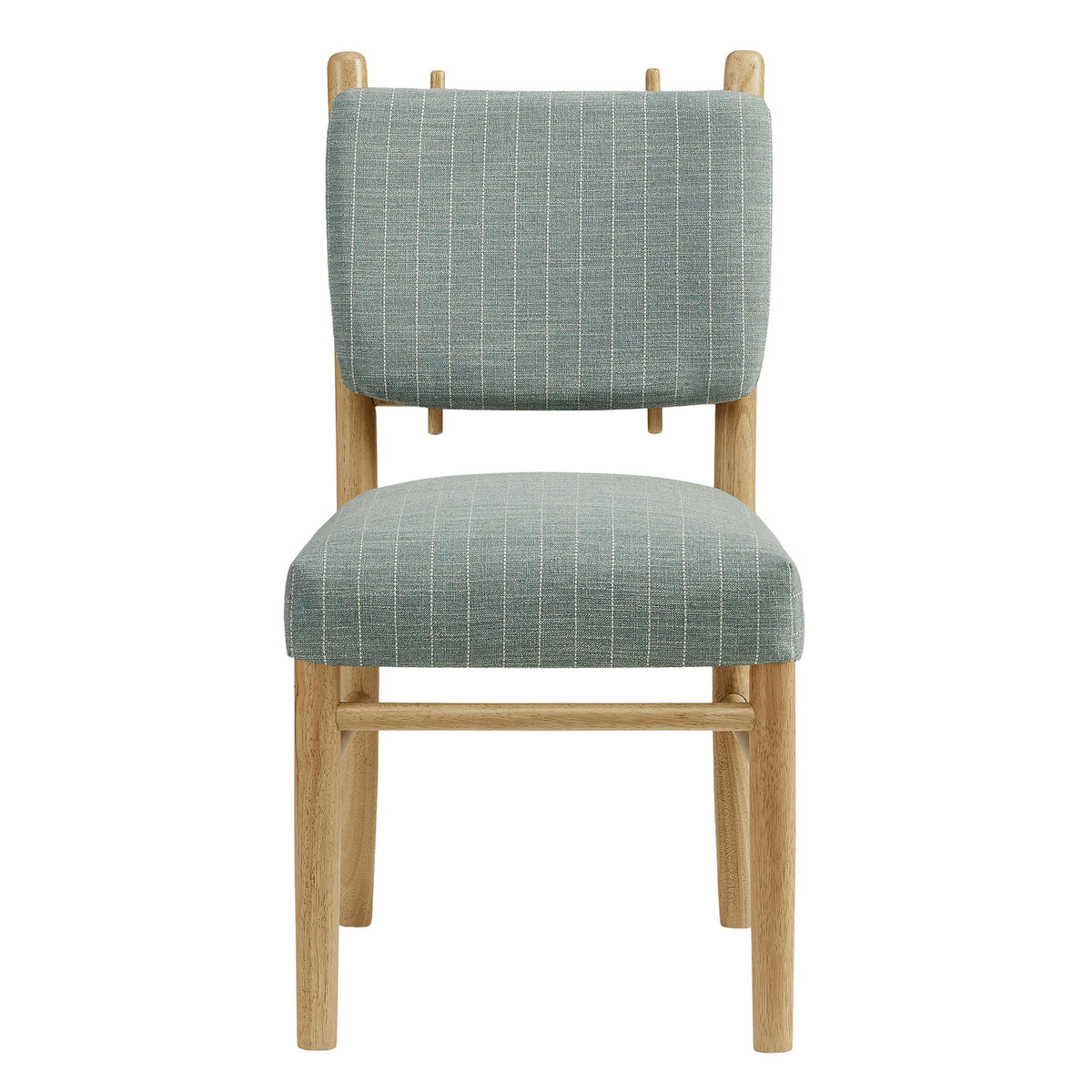 Mauden Striped Dining Side Chairs Set of 2