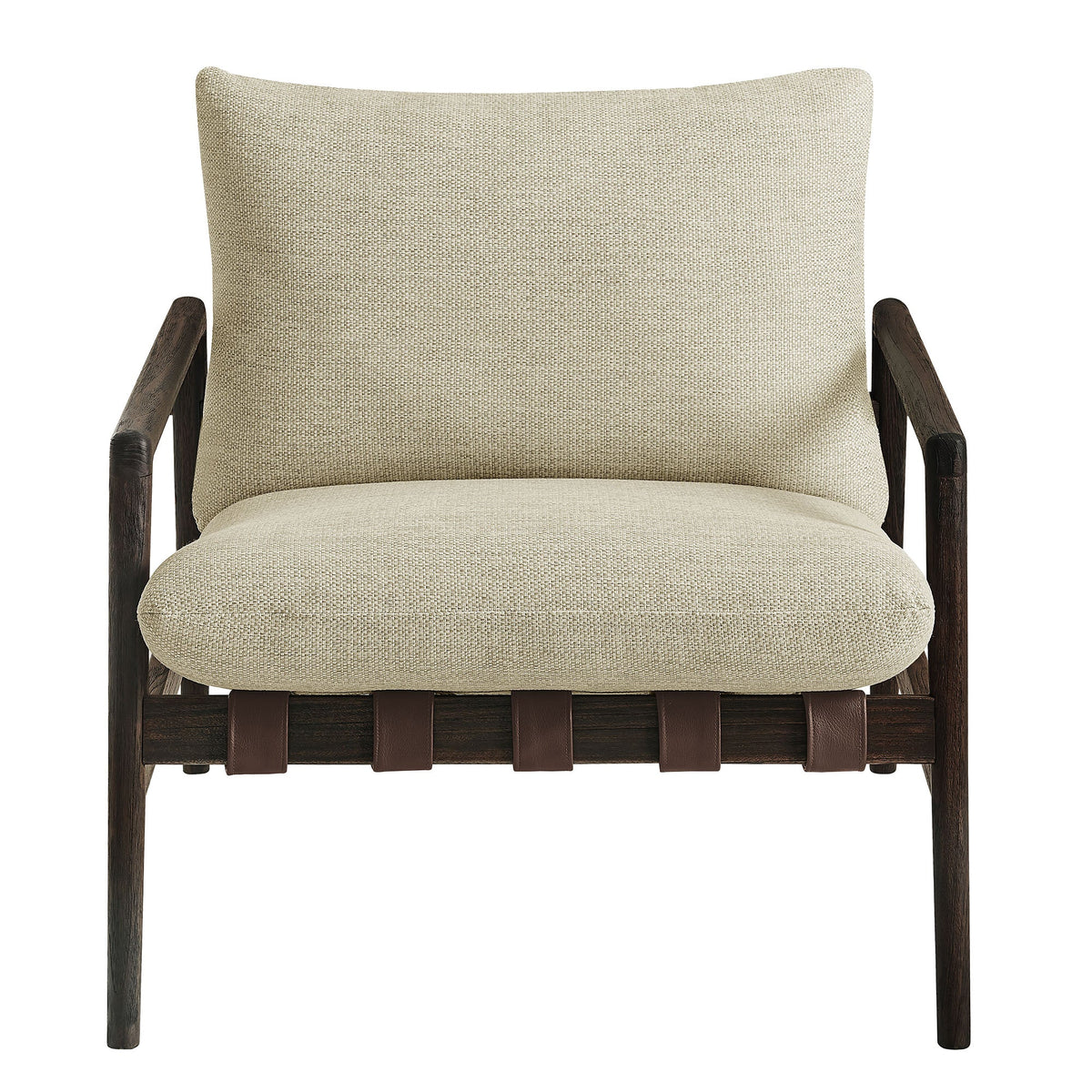 Nomi Outdoor Teak Wood Sling Chair