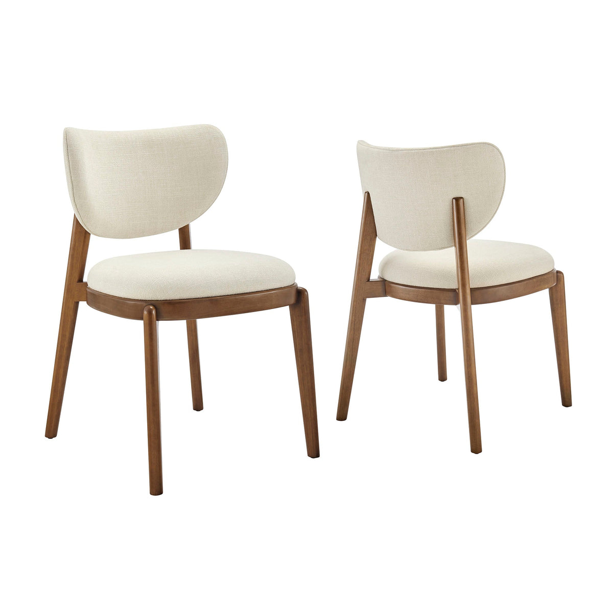 Fenwick Fabric Dining Chairs Set of 2