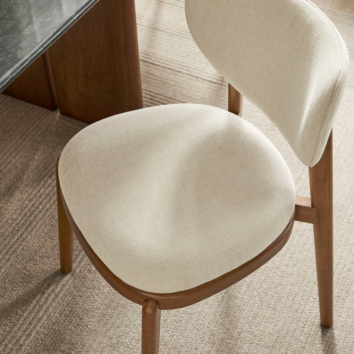 Fenwick Fabric Dining Chairs Set of 2