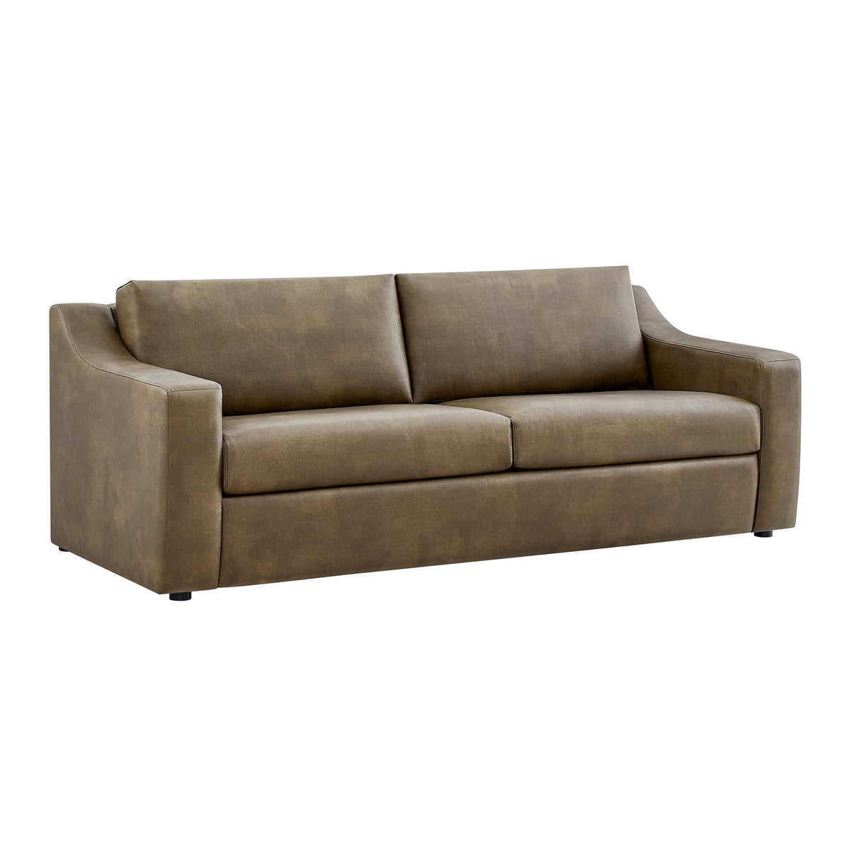 Liora 87 Inch Vegan Leather Sofa