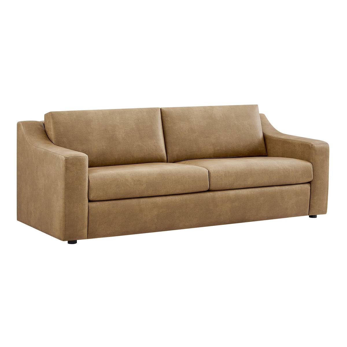 Liora 87 Inch Vegan Leather Sofa