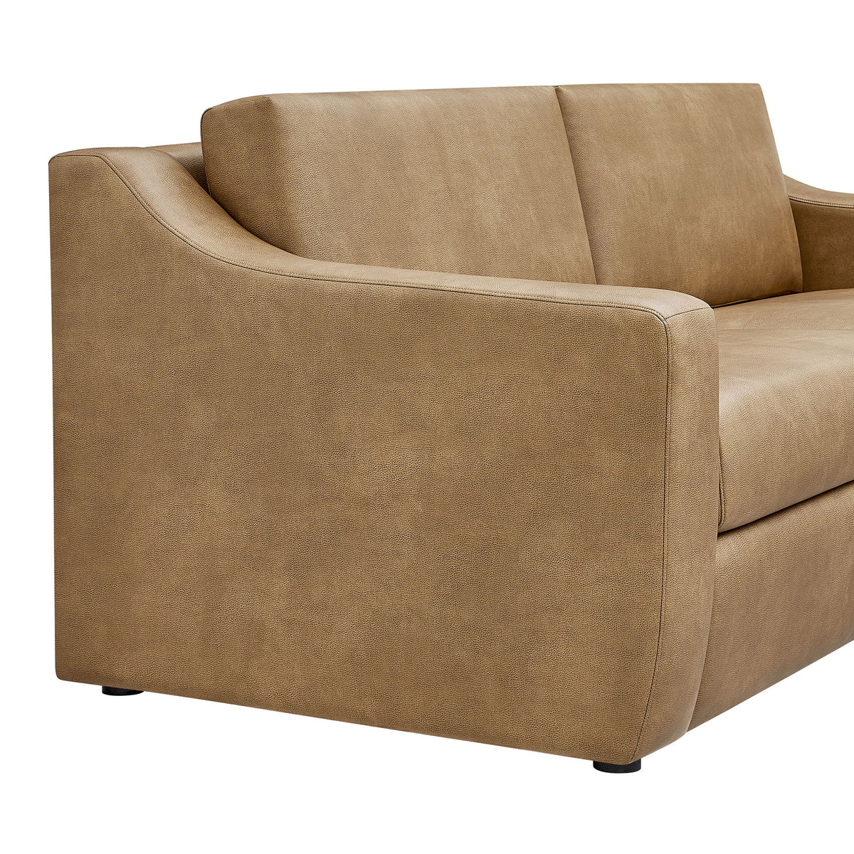 Liora 87 Inch Vegan Leather Sofa