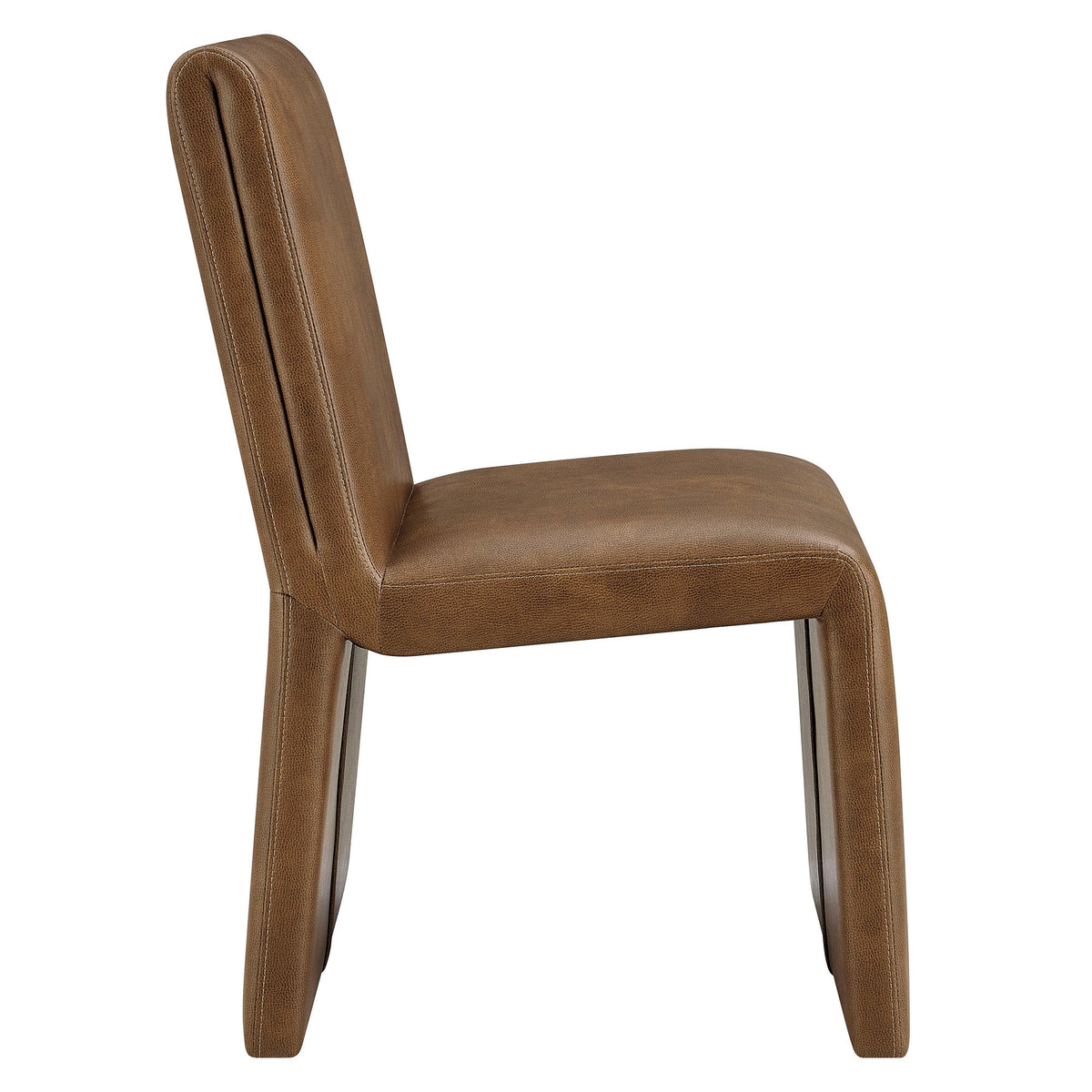 Emory Vegan Leather Dining Side Chair Set of 2 - view 5