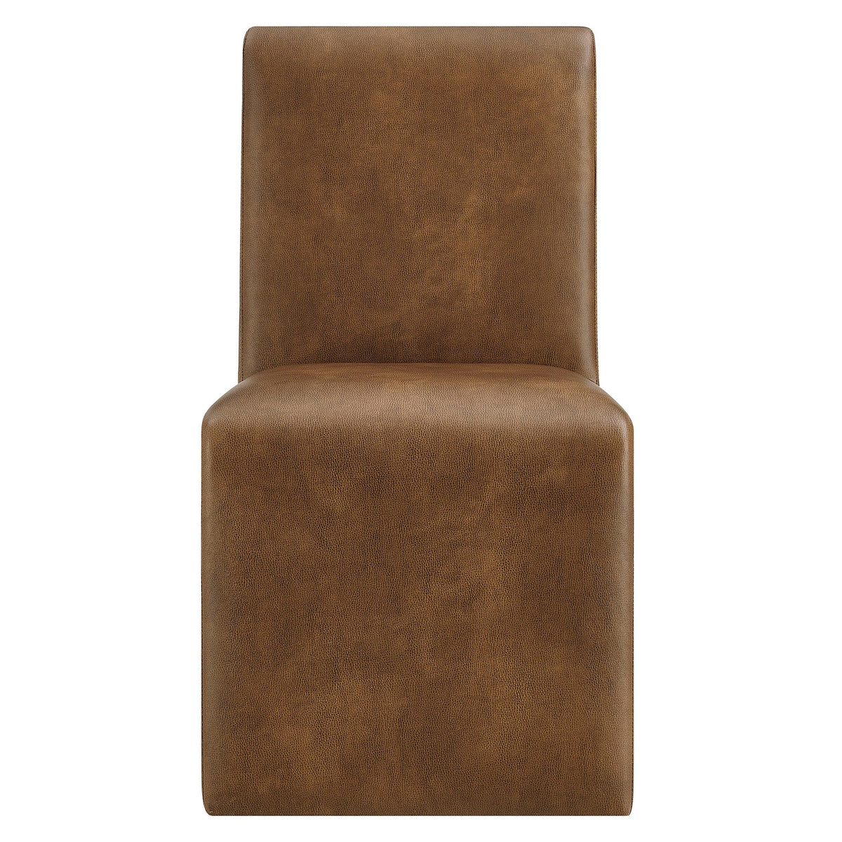 Emory Vegan Leather Dining Side Chair Set of 2 - view 9