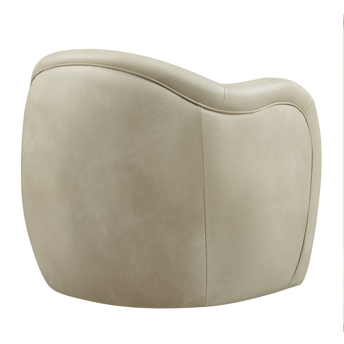 Compose Barrel Vegan Leather Accent Chair