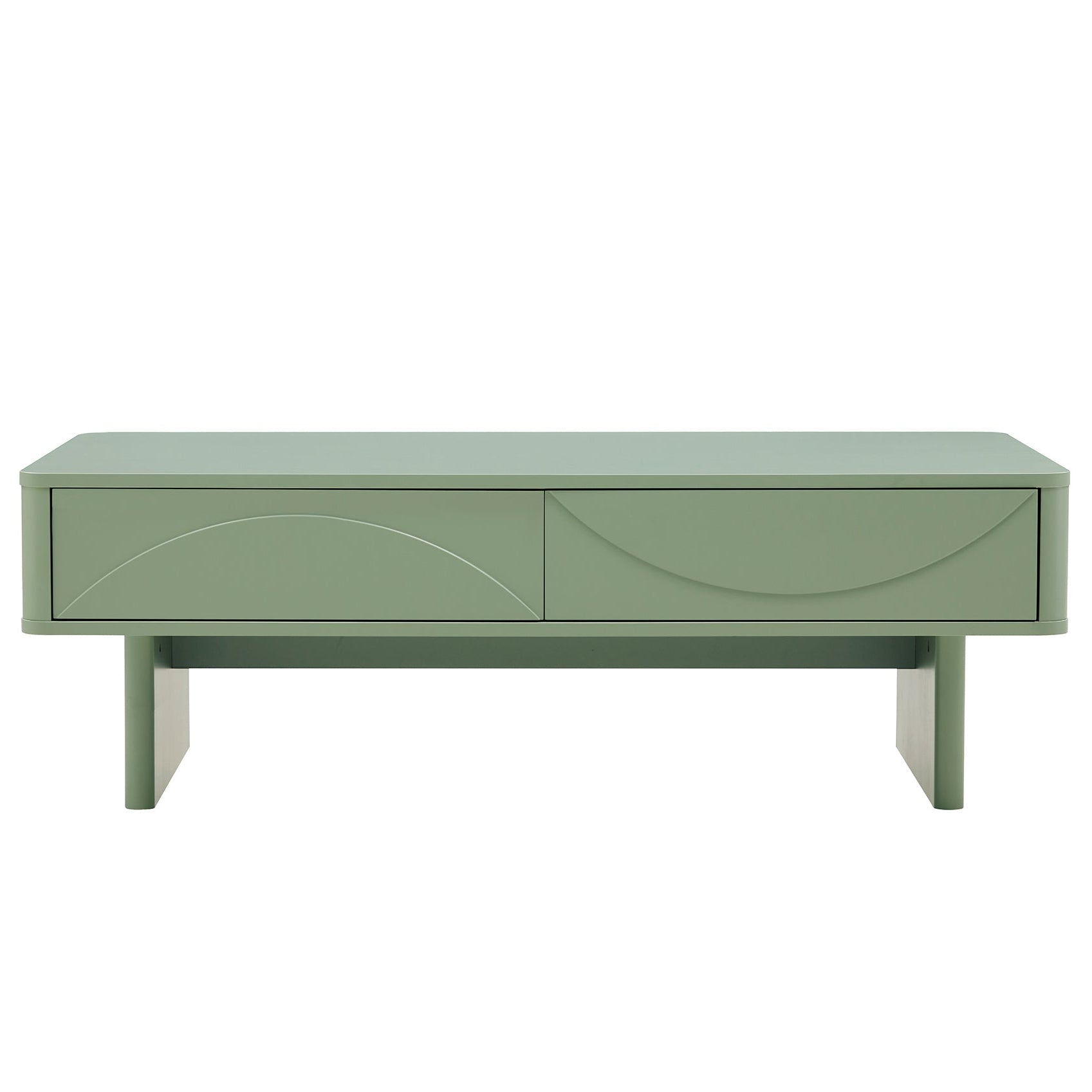 Ella 47.2" Coffee Table in Sage Green
