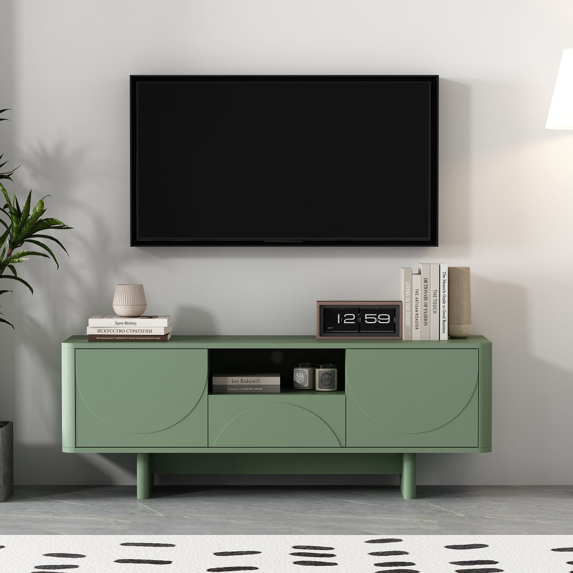 Ella Sage Green 59" TV Stand