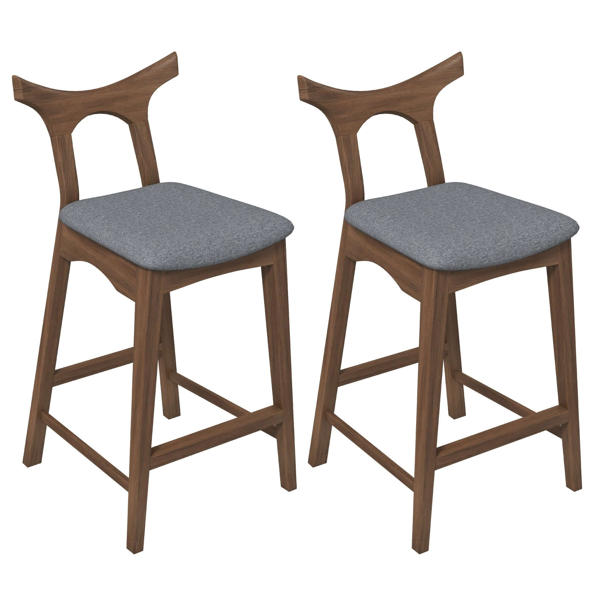 Nosh Fabric Bar Stool