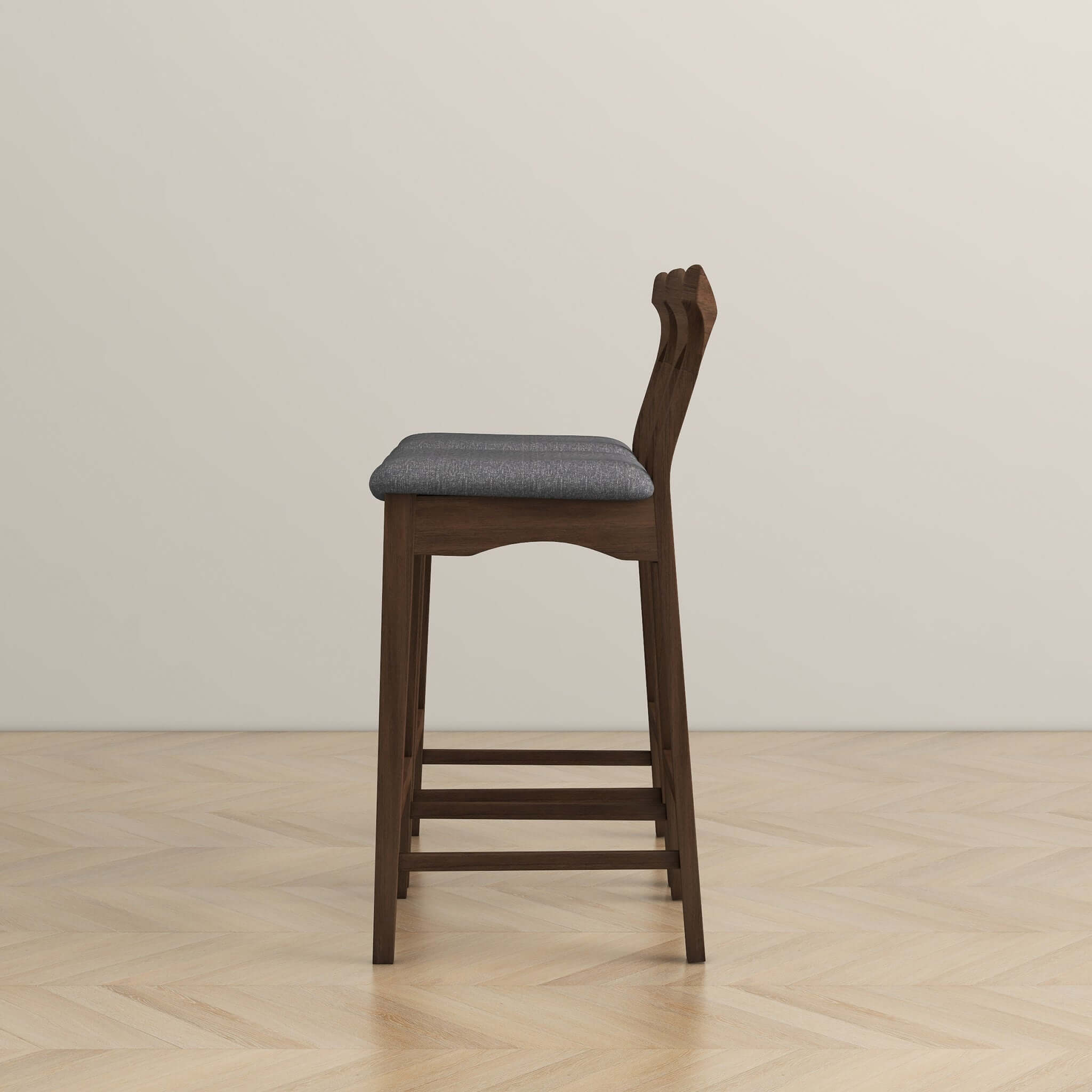 Nosh Fabric Bar Stool