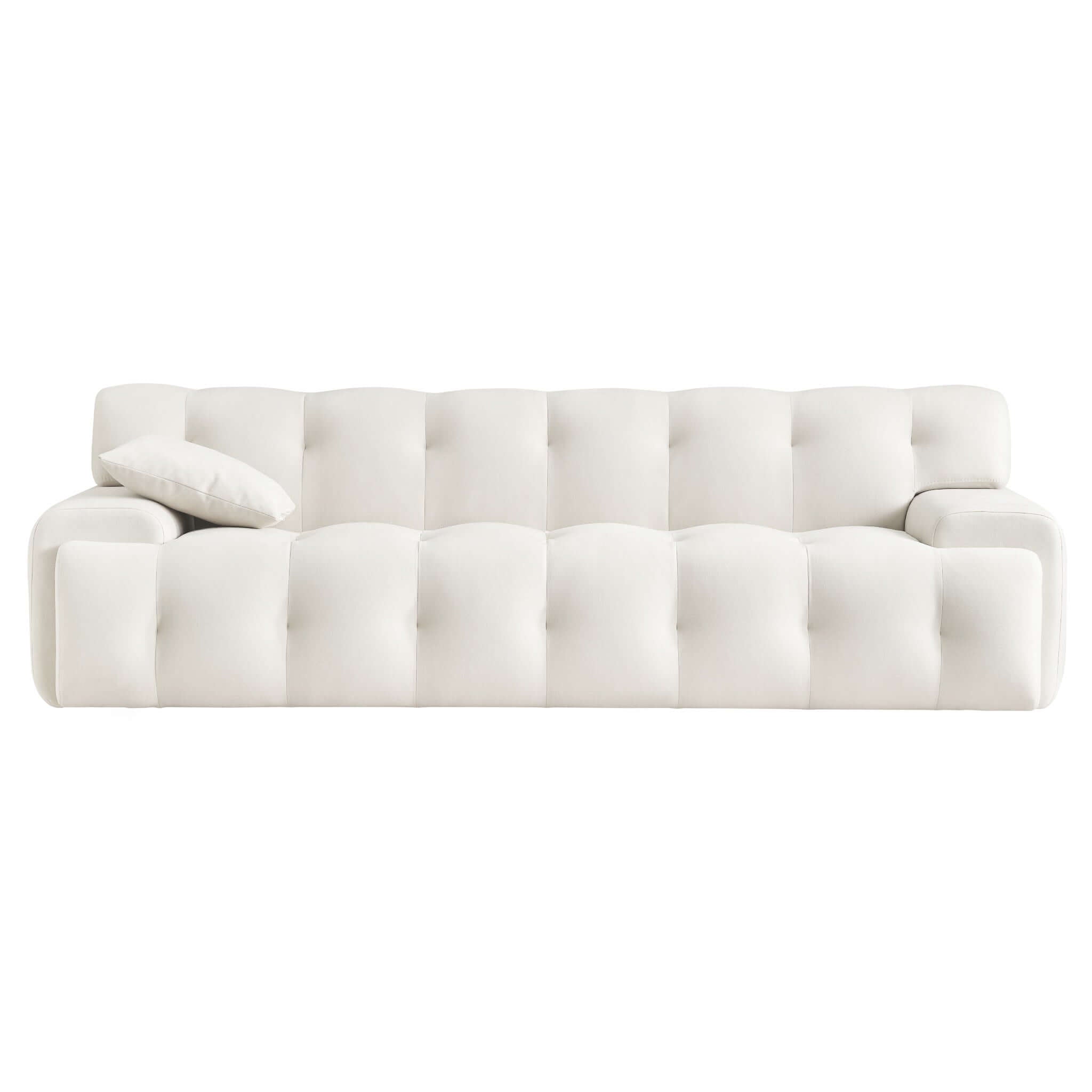 Gather Cream Velvet Sofa