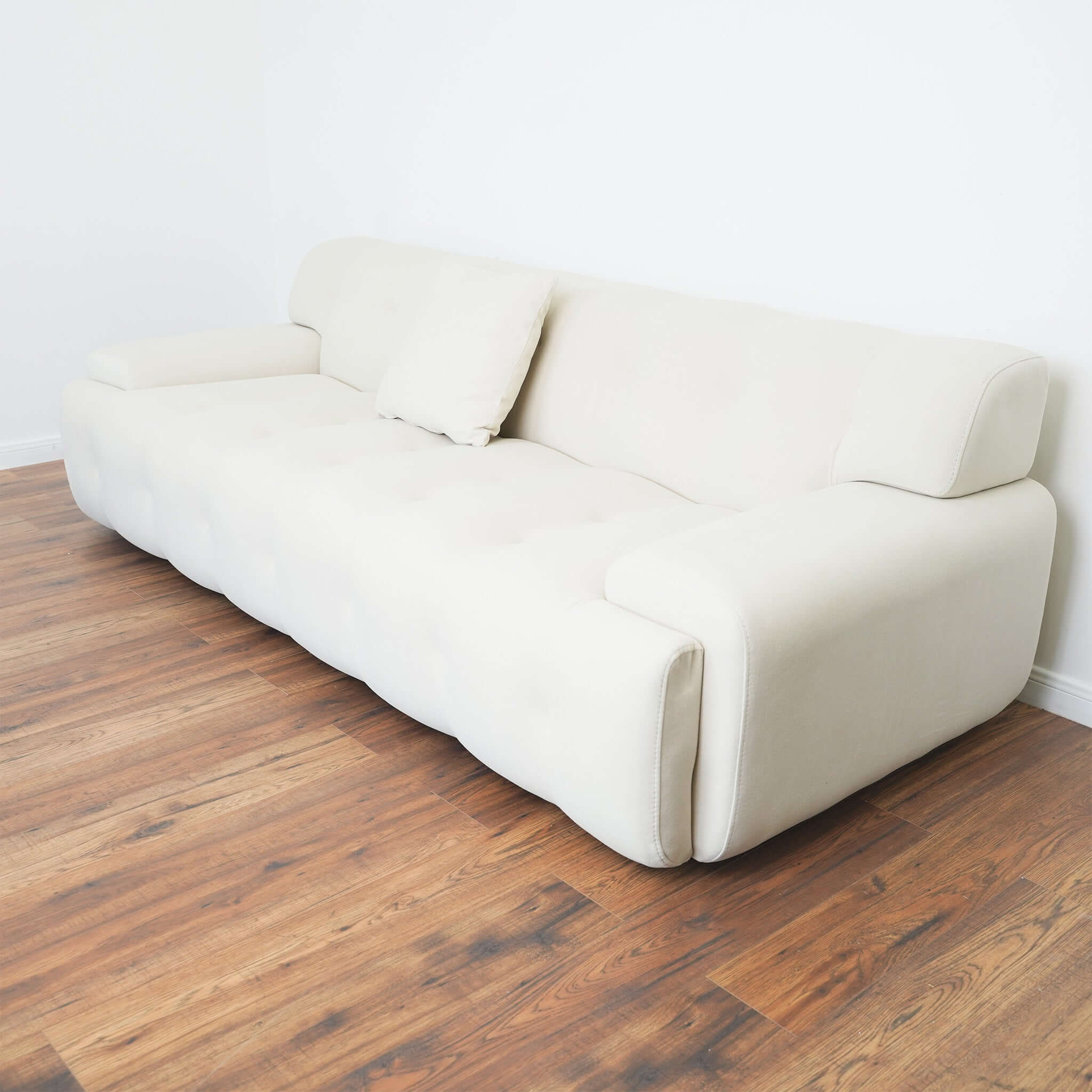 Gather Cream Velvet Sofa