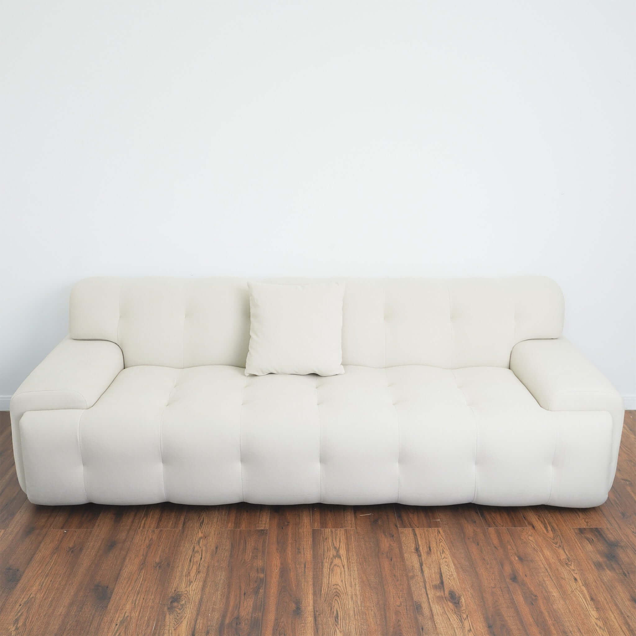 Gather Cream Velvet Sofa