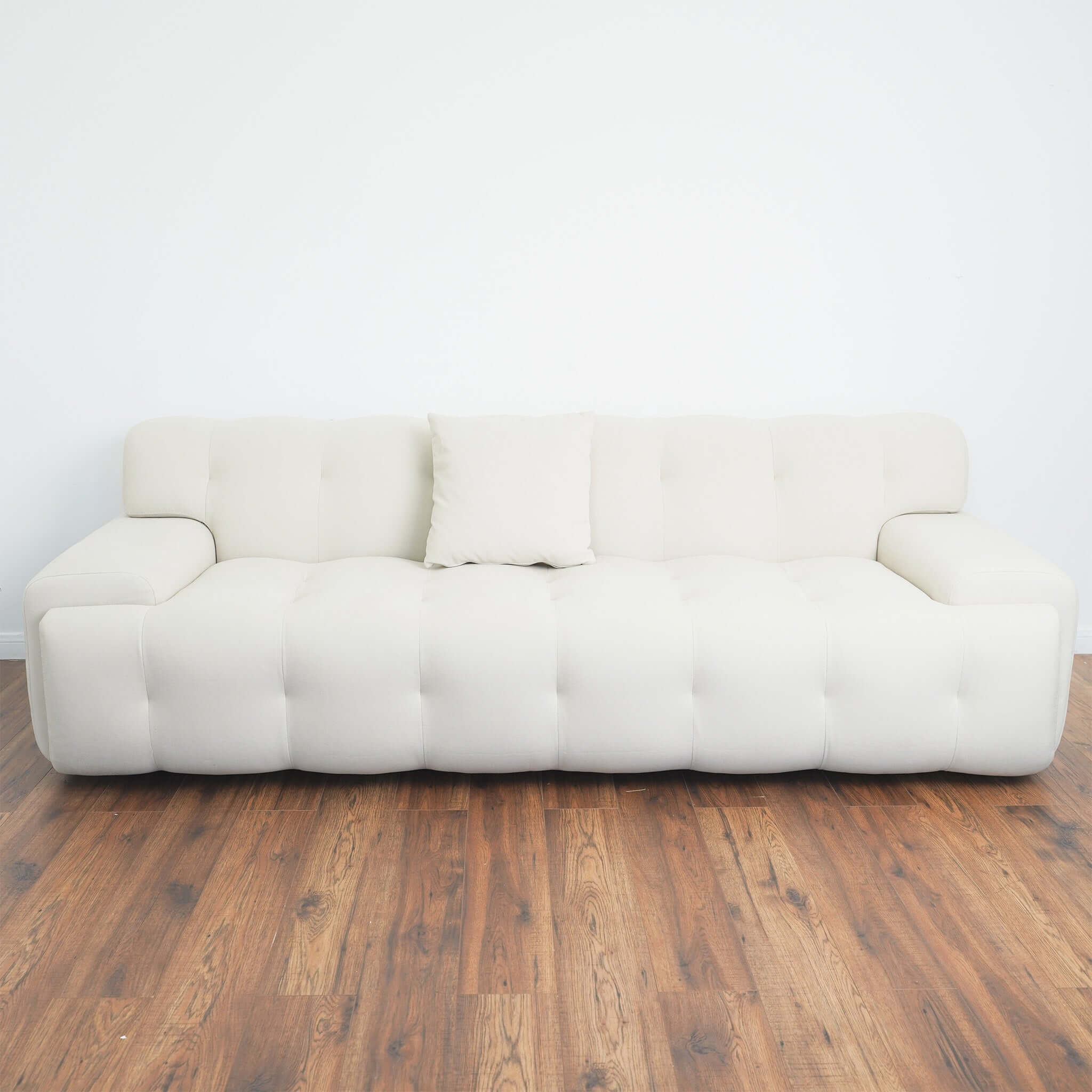 Gather Cream Velvet Sofa