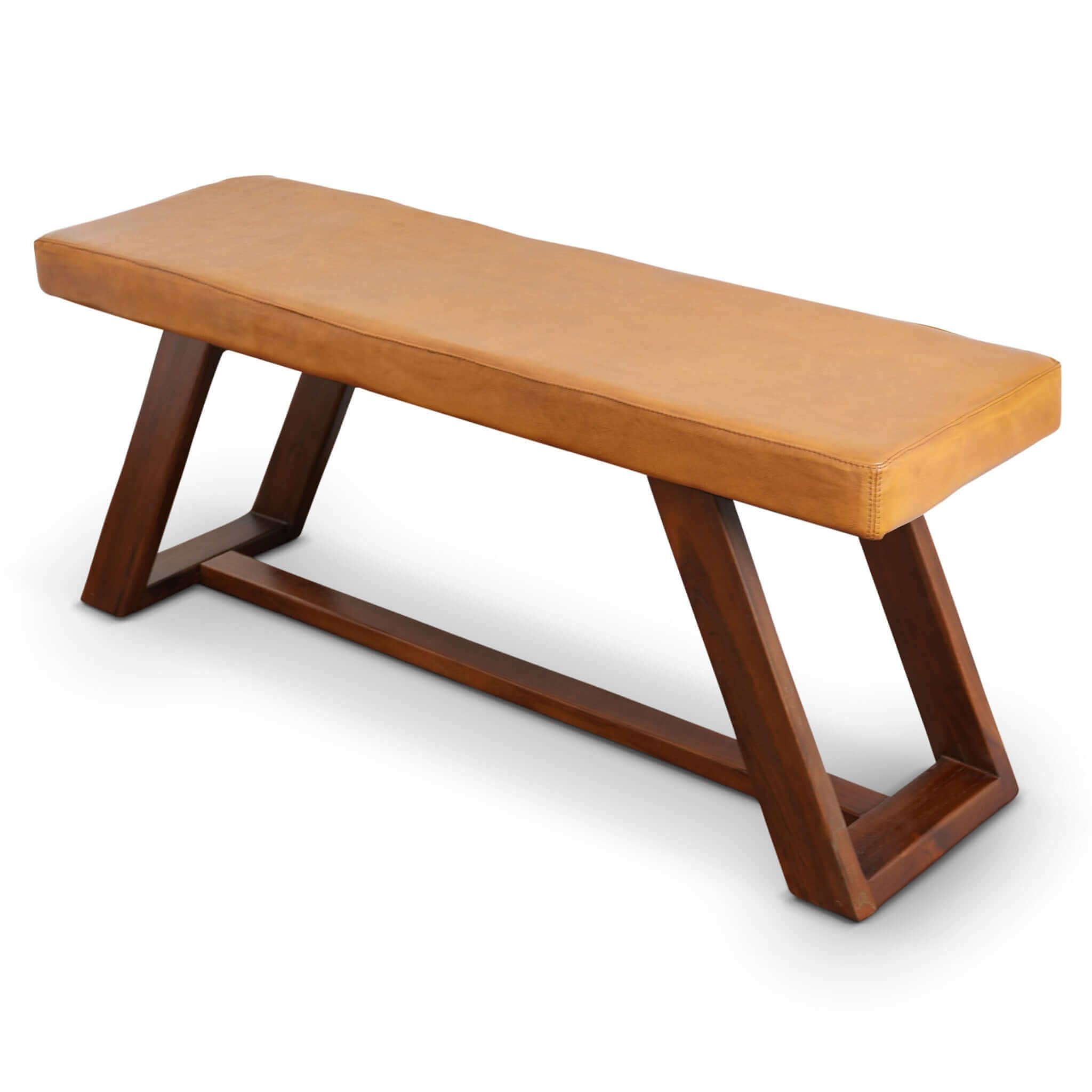 Vapor Genuine Leather Bench