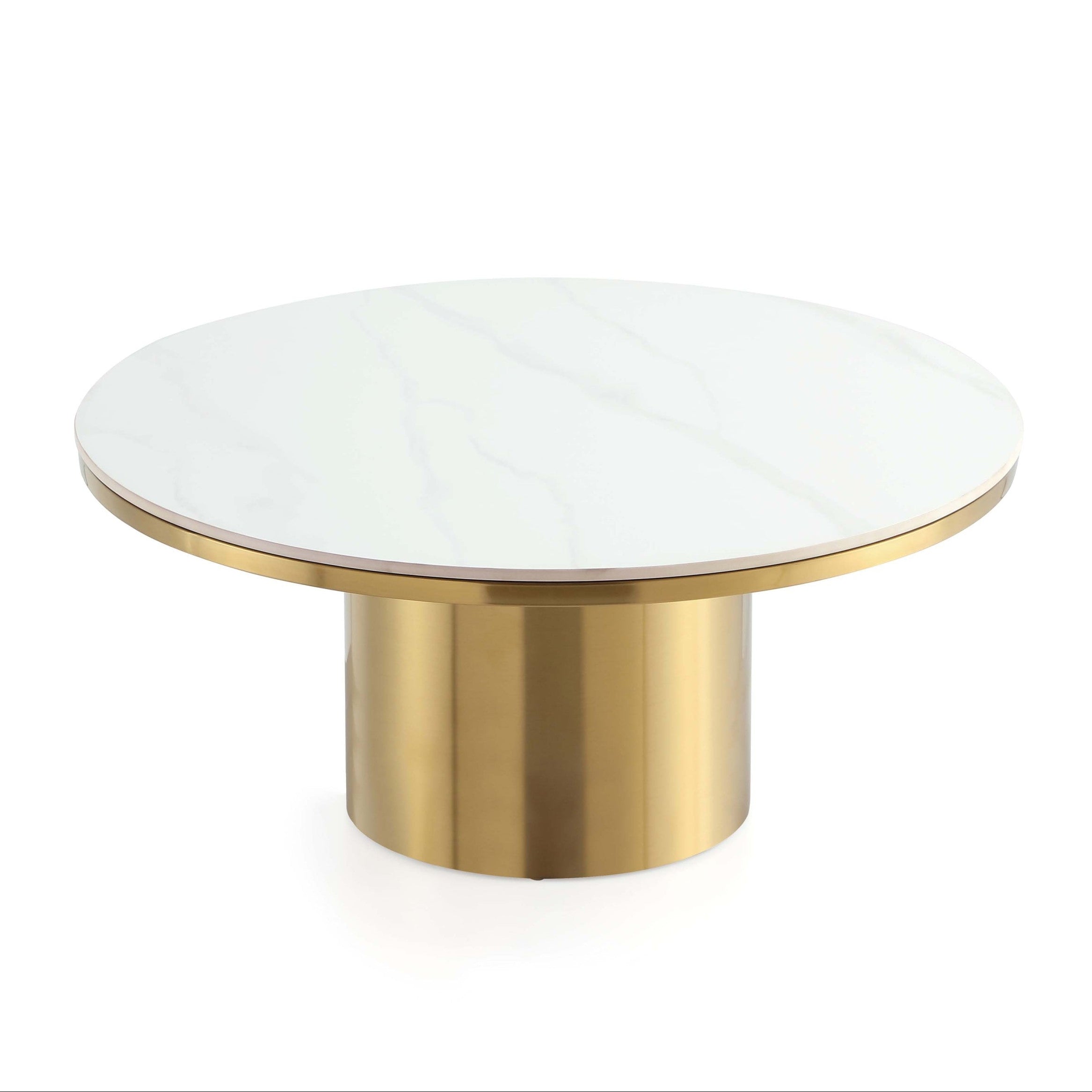 Glenn Gold Coffe Table