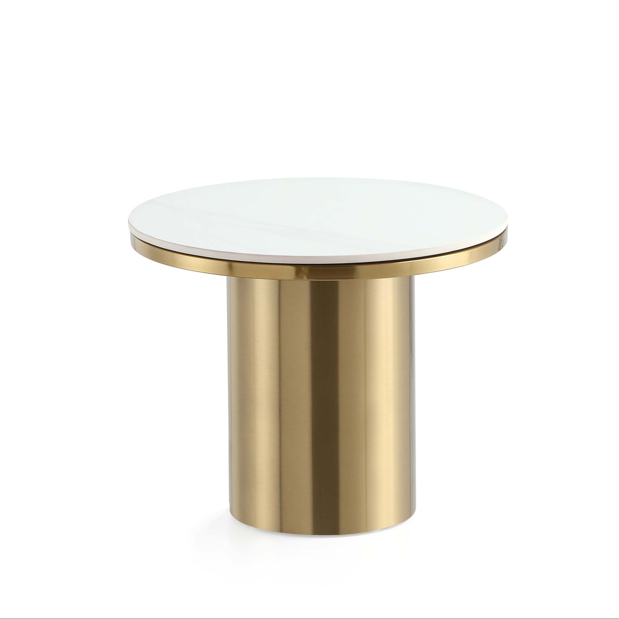 Glenn Gold End Table