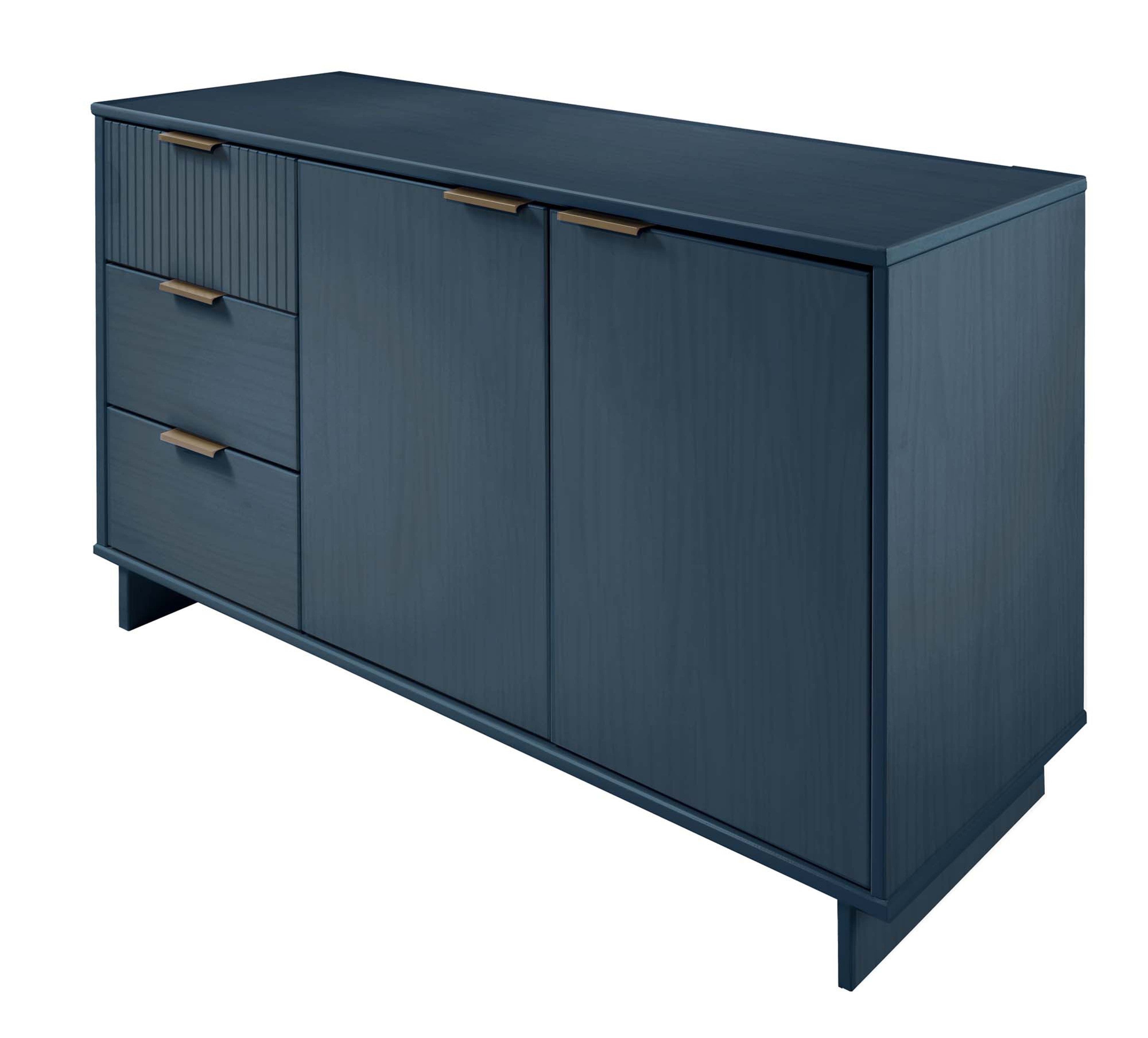 Granville 55.04" Sideboard in Midnight Blue
