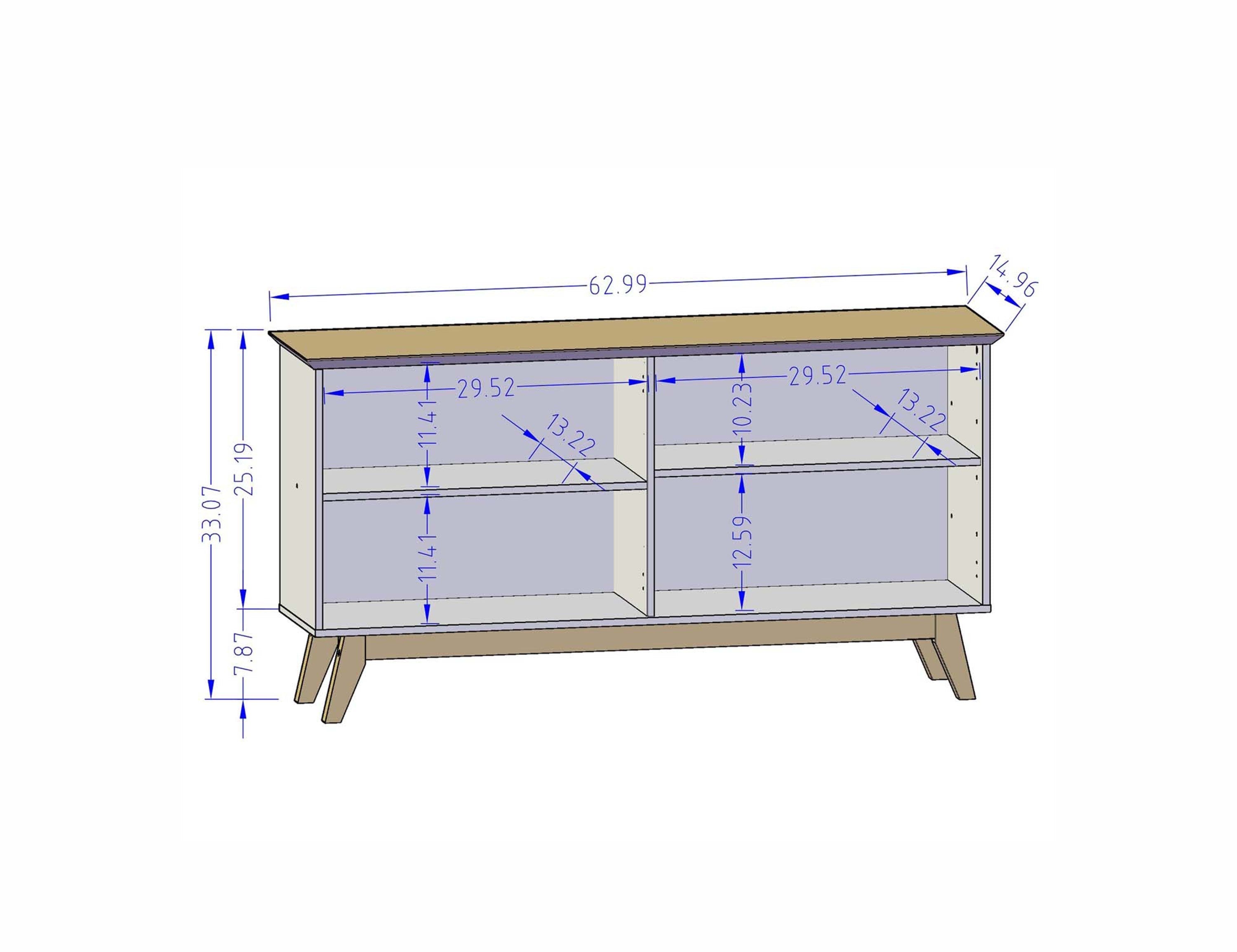 Granville 55.07 Sideboard in White