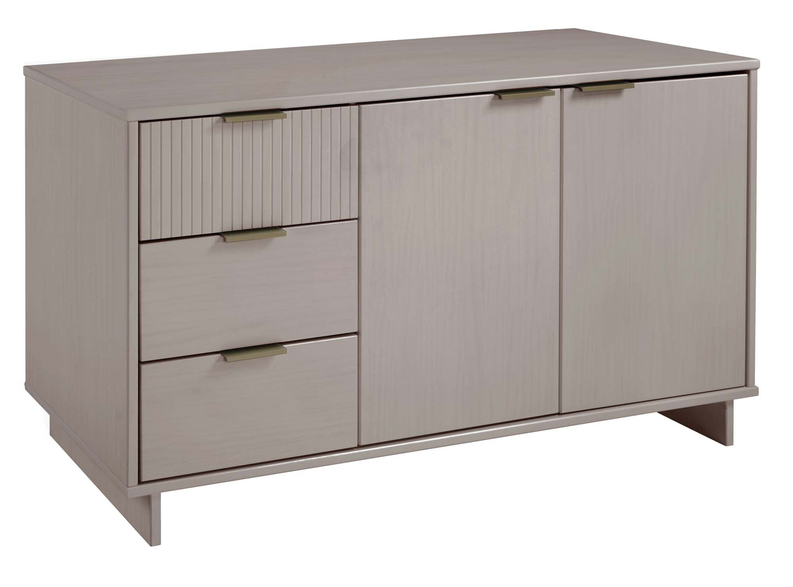 Granville 55" Modern Light Grey Sideboard