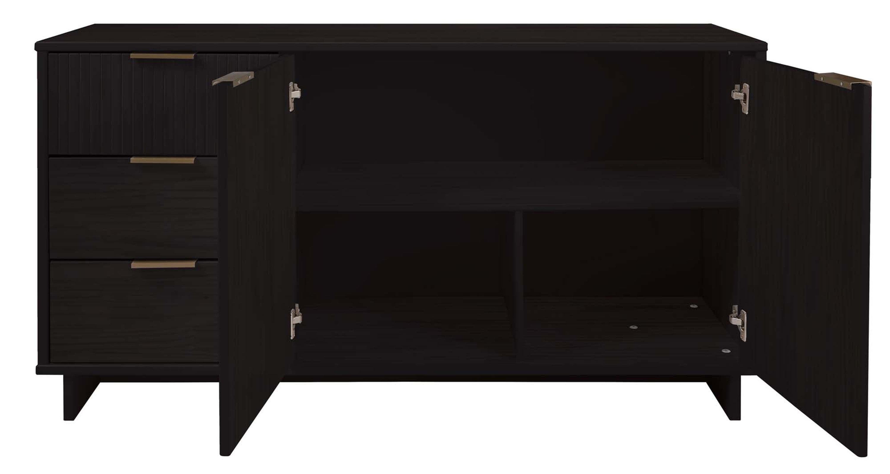 Granville 55" Sideboard in Black