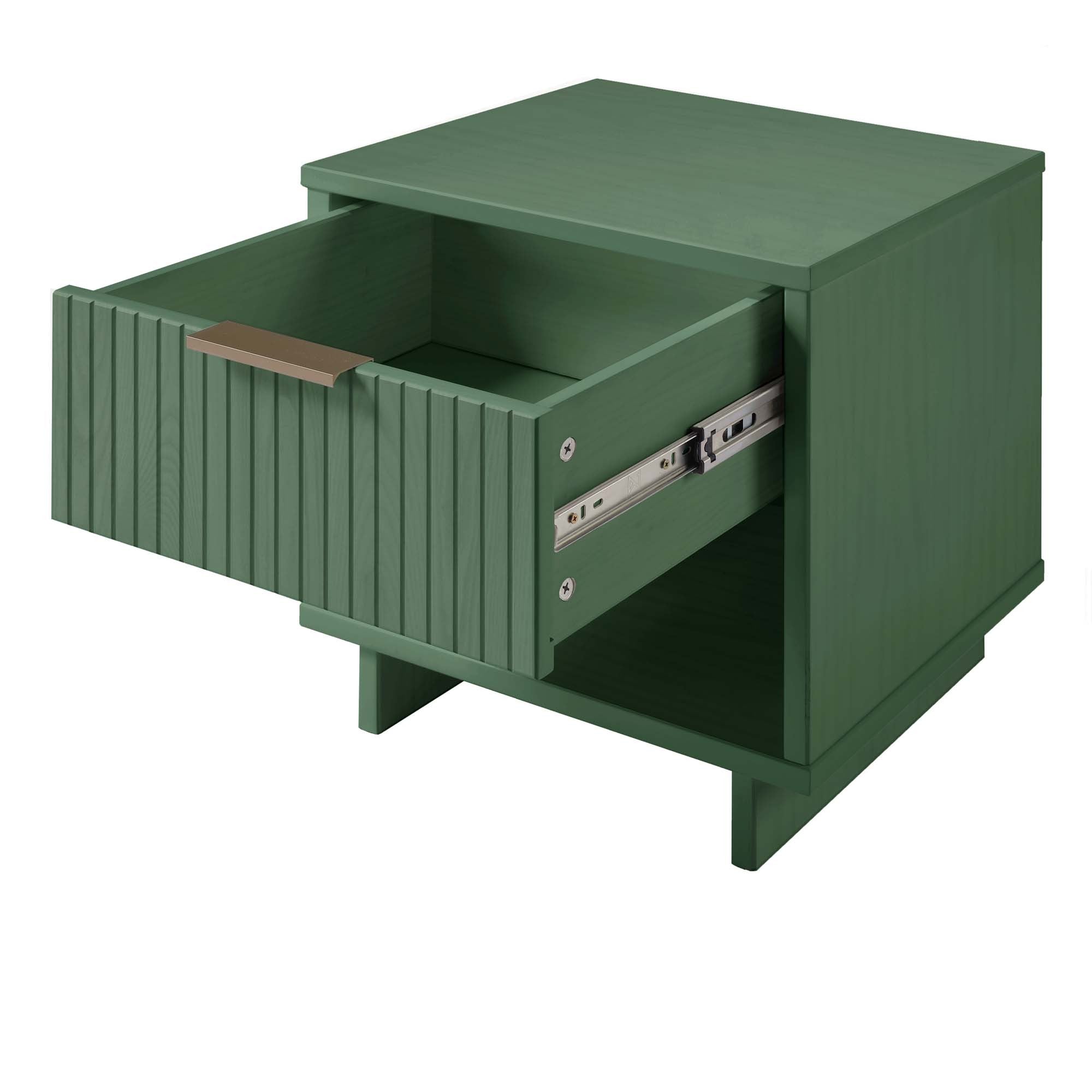 Granville 1.0 Modern Sage Green Nightstand