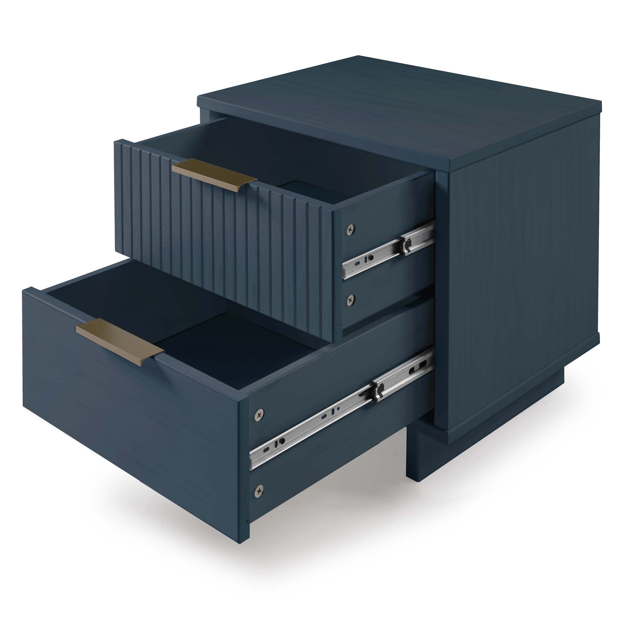Granville Nightstand 2.0 in Midnight Blue