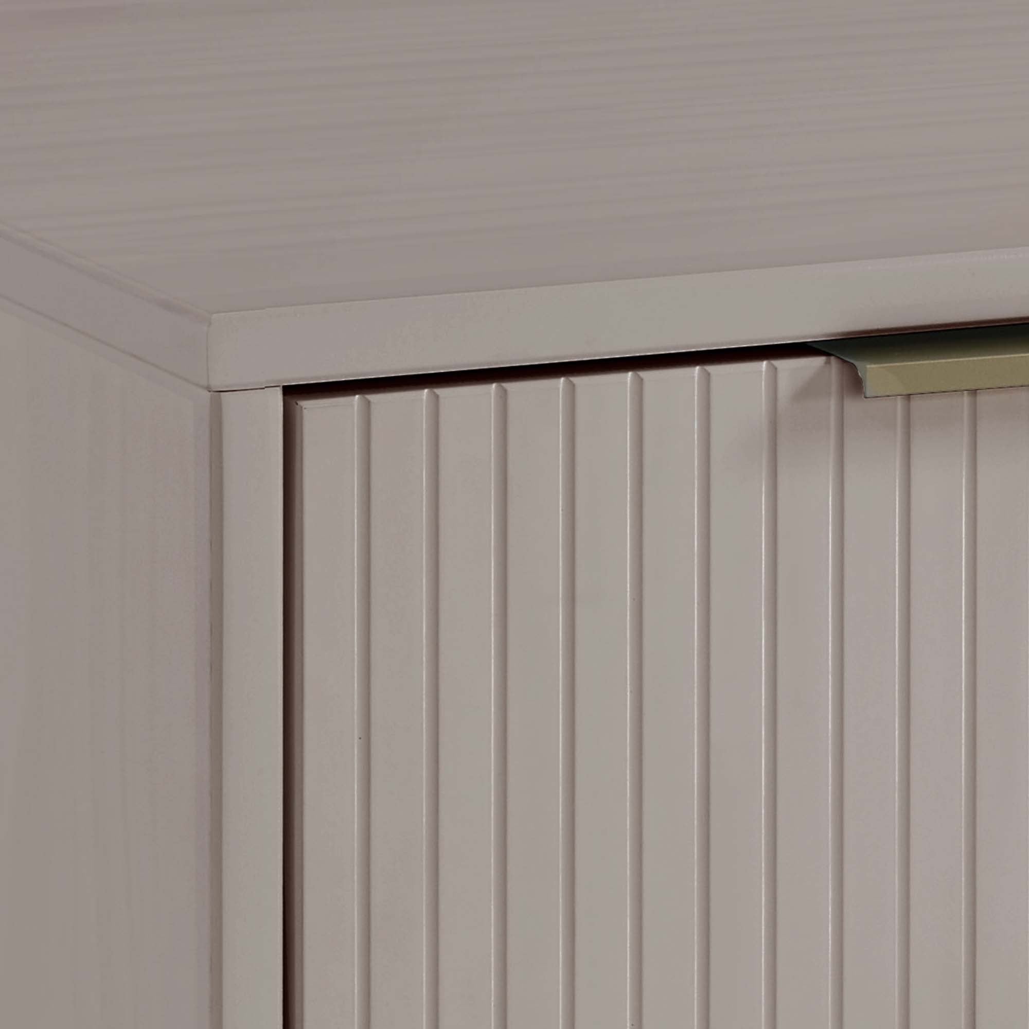 Granville Tall Dresser in Light Grey