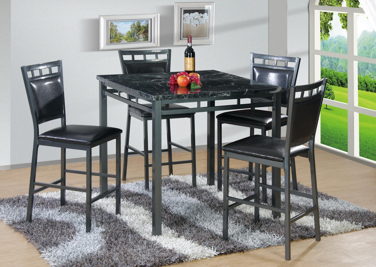 Counter-Height Table & Four Chairs