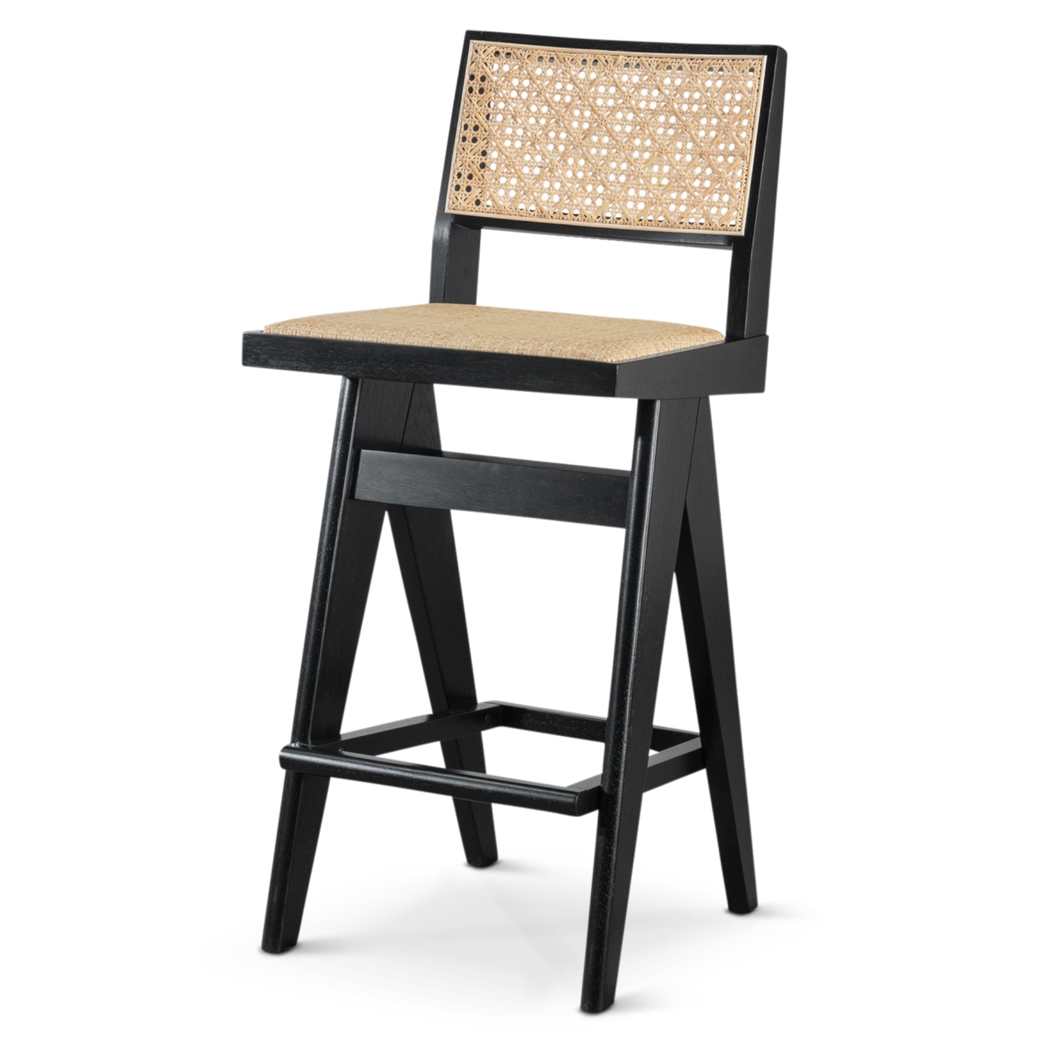 Kora Rattan Bar Stool Set of 2