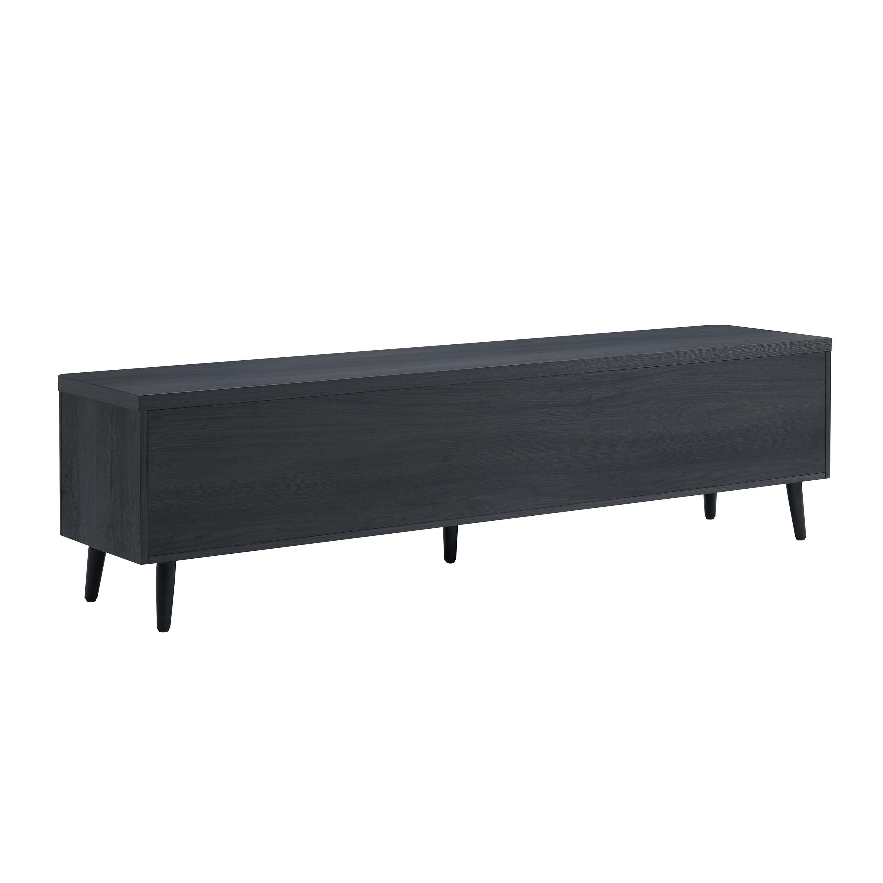 Jodie TV Stand in Charcoal Grey