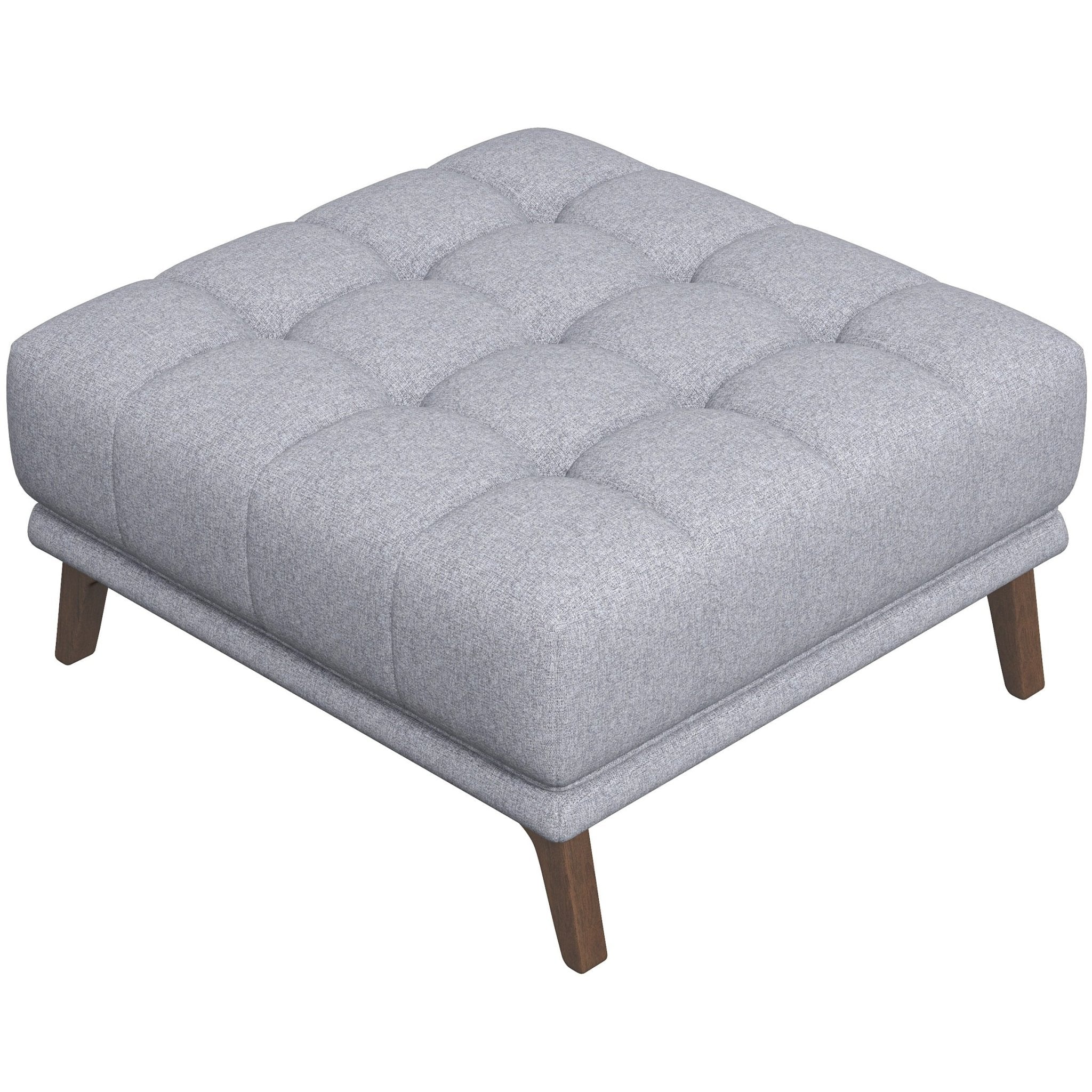 Kano Light Gray Ottoman