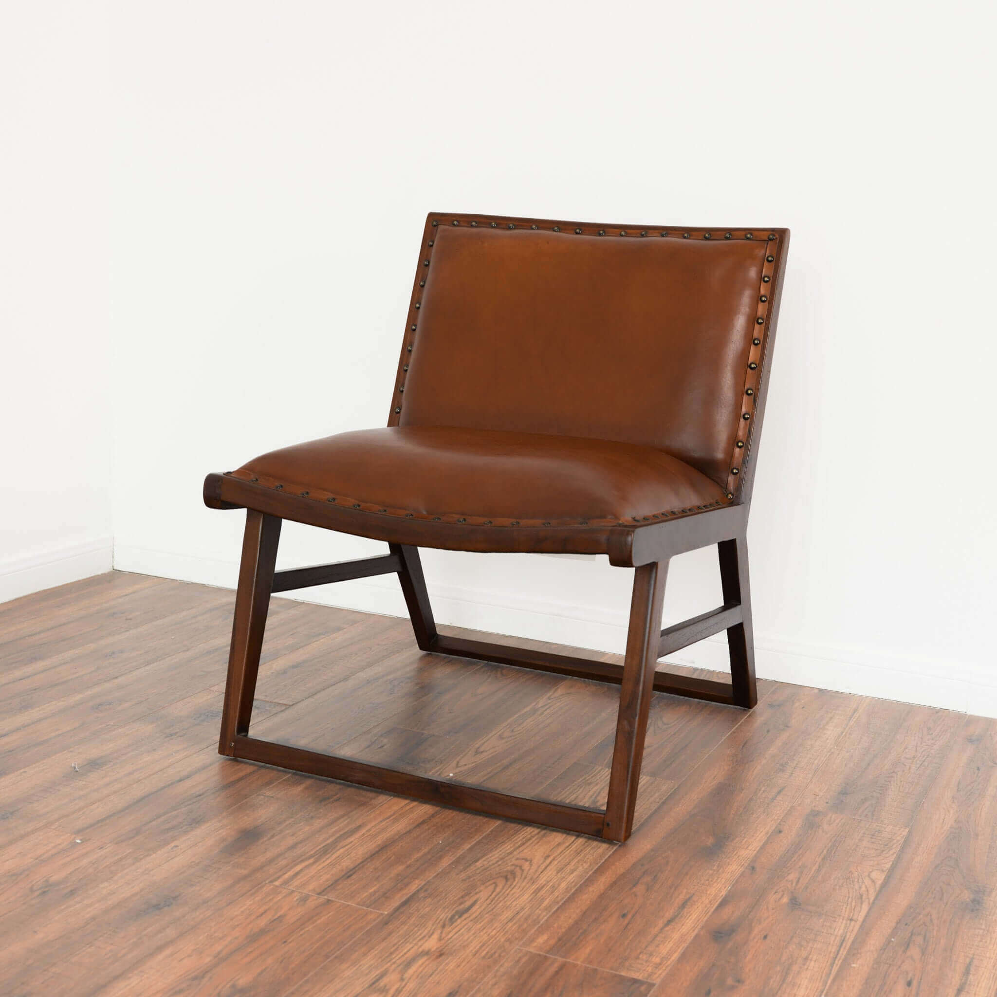 Poka Leather Lounge Chair