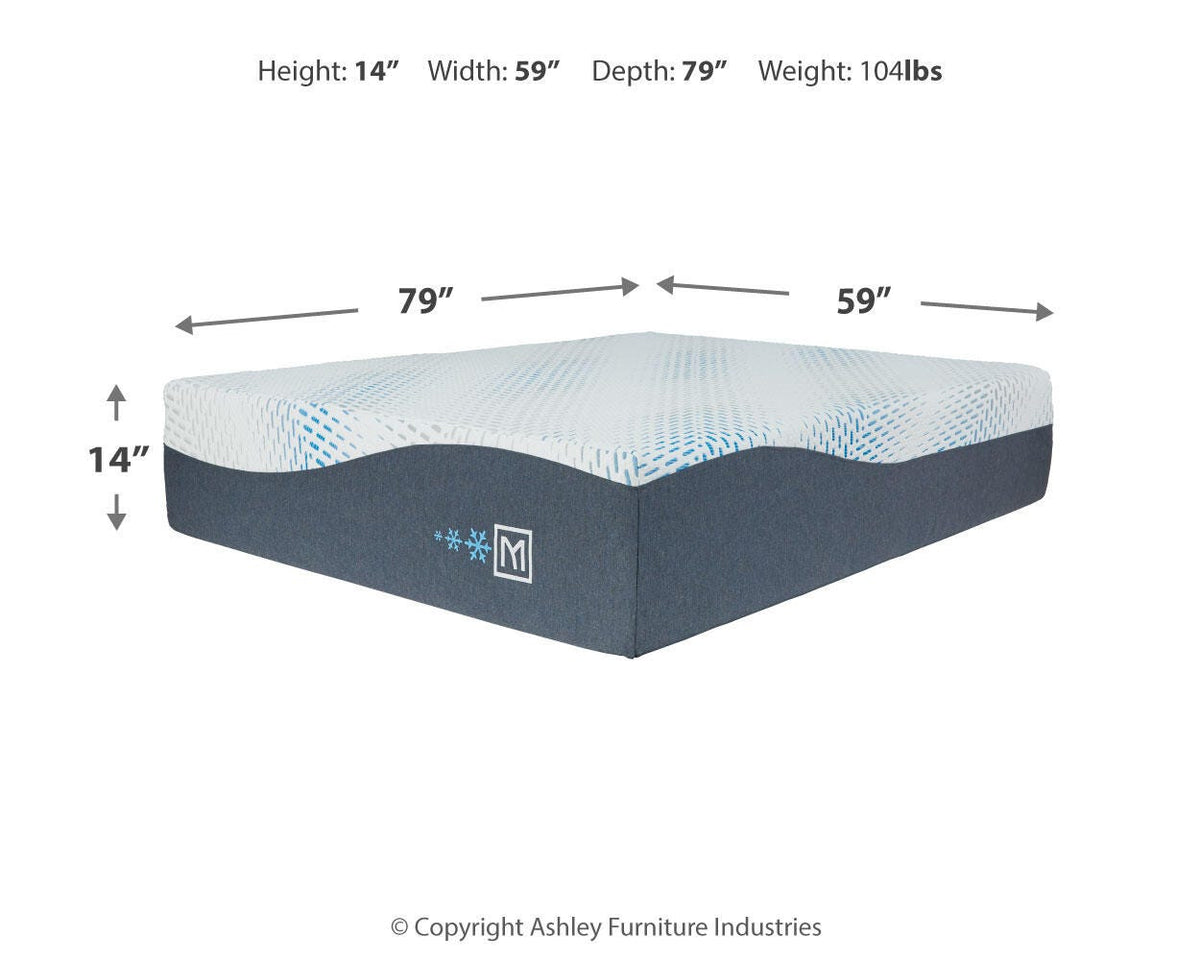 Millennium Cushion Firm Gel Memory Foam Hybrid Mattress by Ashley - image 8