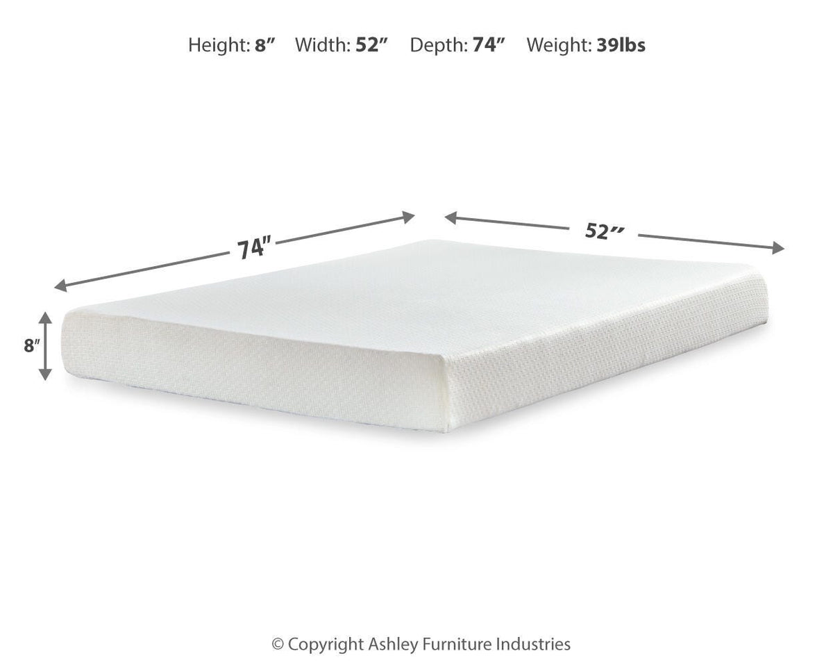 Chime 8 Inch Memory Foam Mattresses