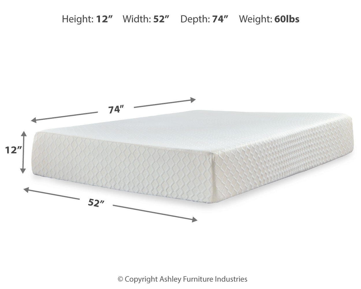 Chime 12 Inch Memory Foam Mattresses