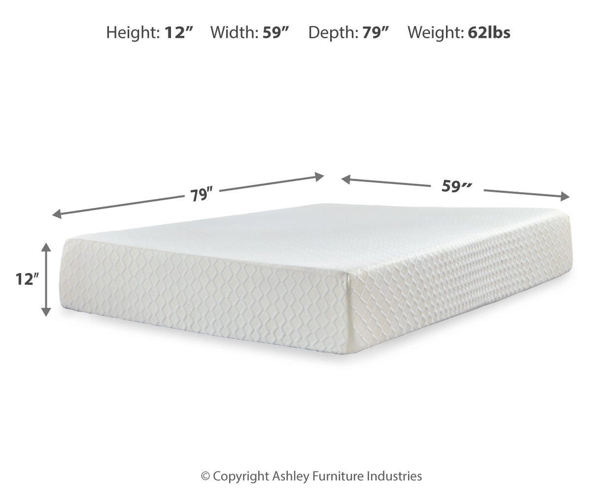 Chime 12 Inch Memory Foam Mattresses