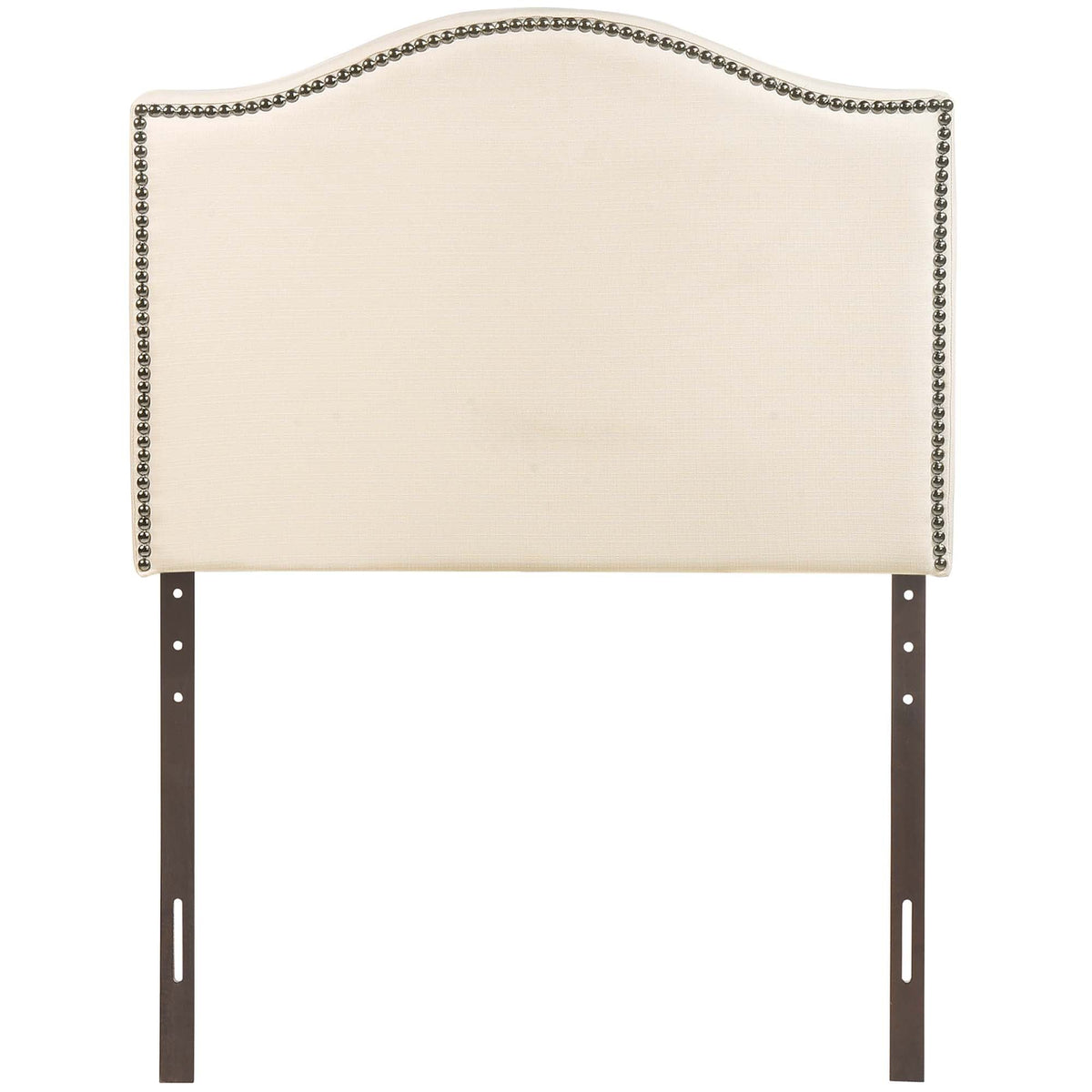 Curl Nailhead Upholstered Headboard
