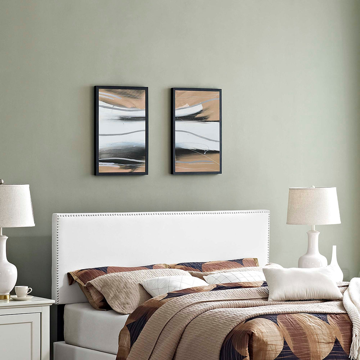 Phoebe Upholstered Vinyl Headboard
