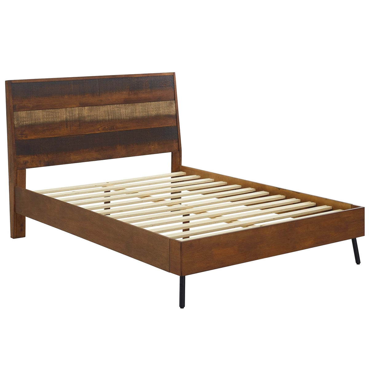 Arwen Rustic Wood Bed