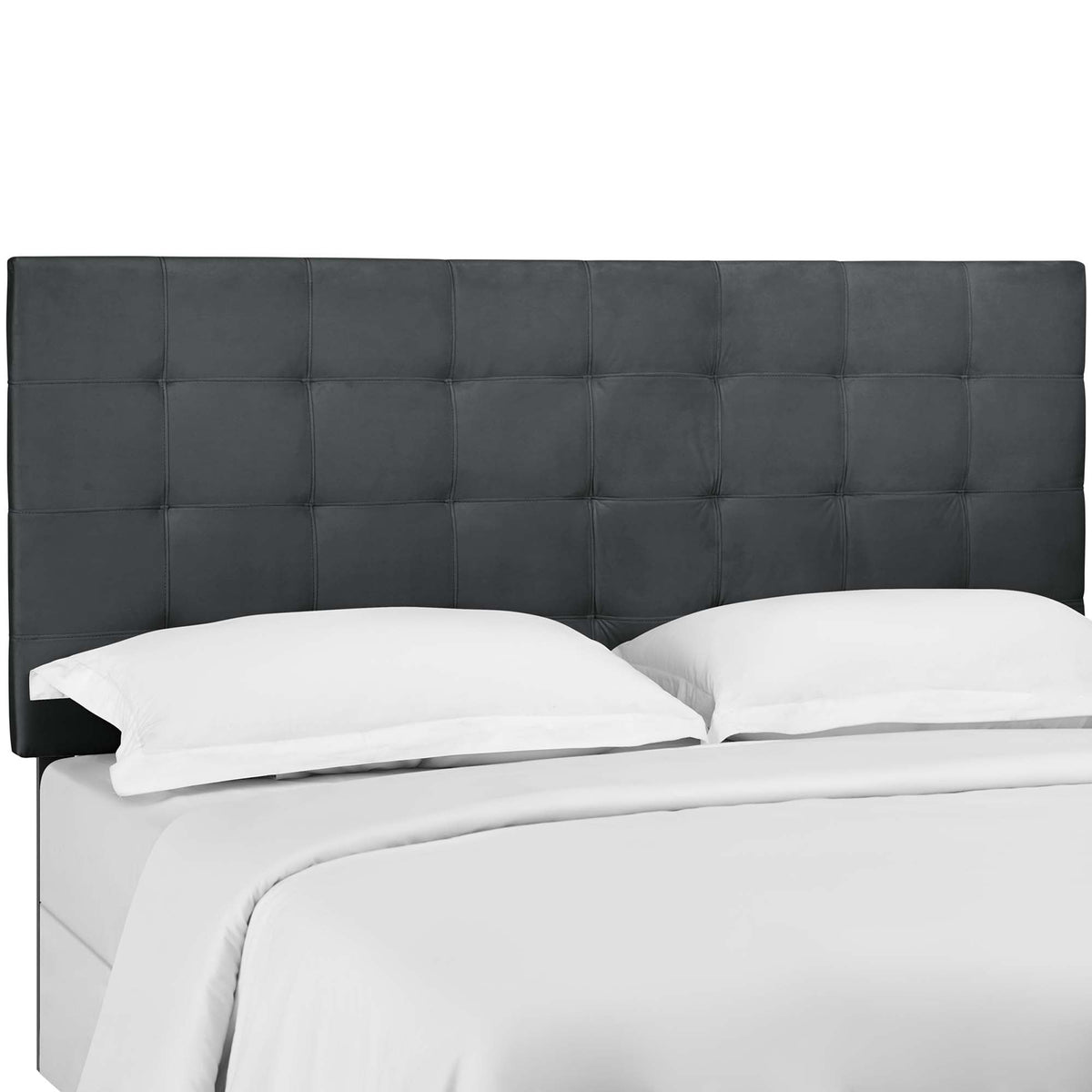 Paisley Tufted Upholstered Performance Velvet Headboard